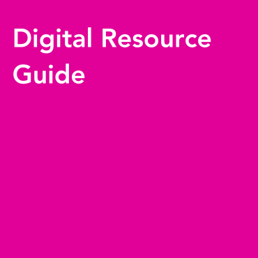 A pink square, with white text reading 'Topics' at the top left of the image.